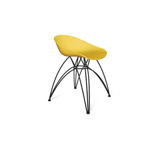 Обеденный стул SHT-ST19/S112 (желтый/черный муар) в Перми