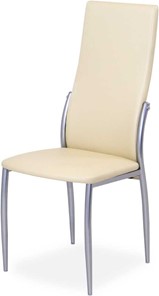 Обеденный стул Кубика Асти Лайт, экокожа К37/ноги хром-лак в Перми