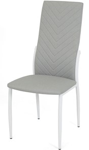 Обеденный стул Асти Лайт (чайка), ткань Т03/ноги белые в Перми - предосмотр