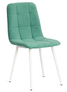 Обеденный стул CHILLY MAX 45х54х90 бирюзово-зелёный/белый арт.20122 в Березниках - предосмотр