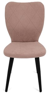 Обеденный стул Чинзано (Пудровый Т181/ноги черные) в Перми - предосмотр 1
