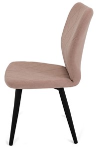 Обеденный стул Чинзано (Пудровый Т181/ноги черные) в Перми - предосмотр 3