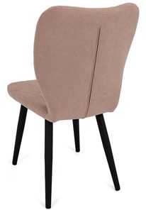Обеденный стул Чинзано (Пудровый Т181/ноги черные) в Перми - предосмотр 4