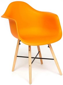 Кресло CINDY (EAMES) (mod. 919) 60х62х79 оранжевый арт.19049 в Перми