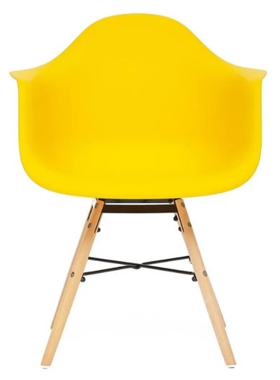 Кресло CINDY (EAMES) (mod. 919) 60х62х79 желтый арт.19048 в Перми - изображение 1