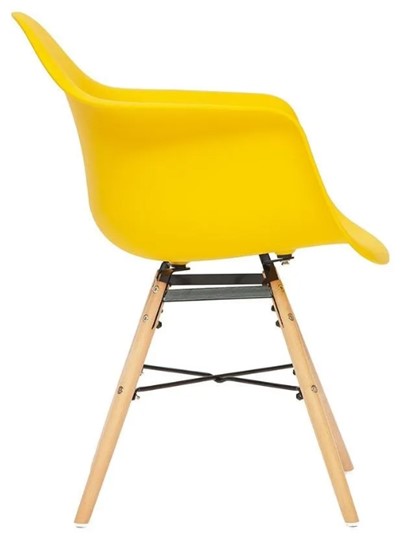 Кресло CINDY (EAMES) (mod. 919) 60х62х79 желтый арт.19048 в Перми - изображение 2