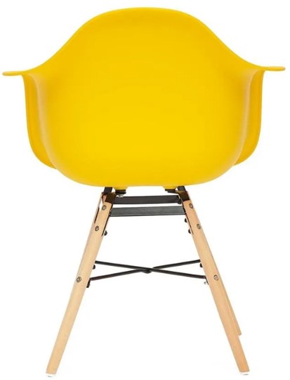 Кресло CINDY (EAMES) (mod. 919) 60х62х79 желтый арт.19048 в Перми - изображение 3