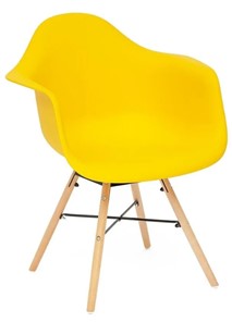Кресло CINDY (EAMES) (mod. 919) 60х62х79 желтый арт.19048 в Перми