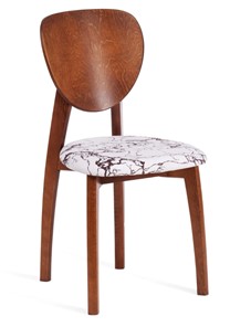 Обеденный стул Diamante, мягкое сидение бук, 42х42х85, коричневый/ткань Крекс Милк арт.14124 в Перми - предосмотр