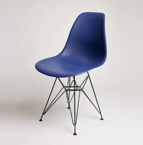 Обеденный стул derstuhl DSL 110 Black (темно-синий) в Перми
