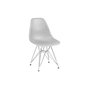 Кухонный стул derstuhl DSL 110 Chrom (светло-серый) в Перми