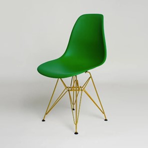 Кухонный стул DSL 110 Gold (зеленый) в Перми - предосмотр