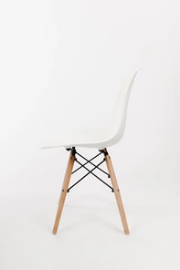Обеденный стул DSL 110 Wood (белый) в Перми - предосмотр 2