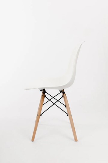 Обеденный стул DSL 110 Wood (белый) в Перми - изображение 2