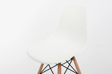 Обеденный стул DSL 110 Wood (белый) в Перми - предосмотр 5
