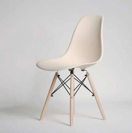 Обеденный стул DSL 110 Wood (бежевый) в Перми - изображение