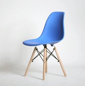 Обеденный стул DSL 110 Wood (синий) в Березниках