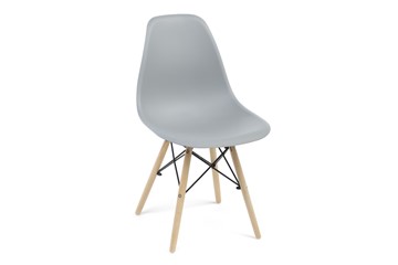 Обеденный стул derstuhl DSL 110 Wood (светло-серый) в Перми