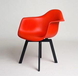 Кухонный стул DSL 330 Grand Black (Красный) в Перми - предосмотр