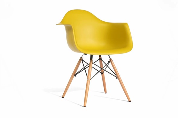 Обеденный стул DSL 330 Wood (лимон) в Перми - изображение