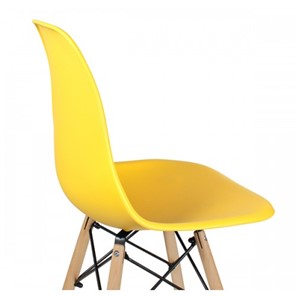 Дизайнерский стул EAMES DSW WX-503 PP-пластик желтый в Березниках - предосмотр 4