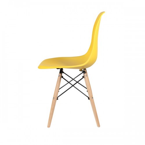Дизайнерский стул EAMES DSW WX-503 PP-пластик желтый в Перми - изображение 8