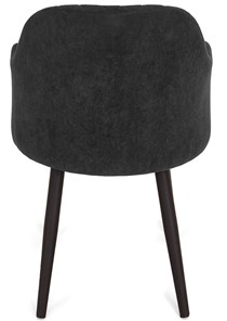 Обеденный стул Эспрессо-1, ноги черные круглые XXL (R38)/велюр T190 Горький шоколад в Перми - предосмотр 5