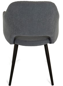 Обеденный стул Эспрессо-2, ноги черные круглые XL (R32)/велюр T177 Графит в Перми - предосмотр 5