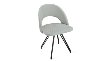 Обеденный стул Гэтсби К4 (Черный муар/Велюр Confetti Silver) в Перми