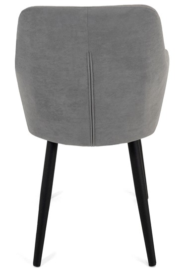 Кухонный стул Кампари (Светло-серый Т180/ноги черные) в Перми - изображение 5