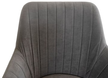 Кухонный стул Кампари (Светло-серый Т180/ноги черные) в Перми - предосмотр 6