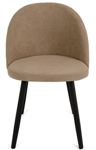 Обеденный стул Капри-5, ноги R38 черные/велюр T184 Кофе с молоком в Перми - предосмотр 1