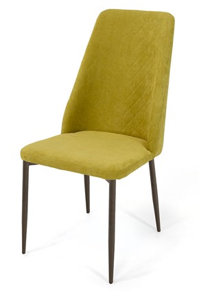 Обеденный стул Келли (чайка) (Горчичный Т52/ноги капучино) в Перми - изображение