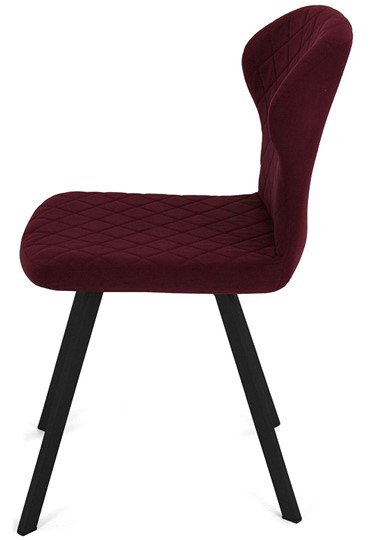 Обеденный стул Марио (Бордо Т175/ноги черные) в Перми - изображение 3