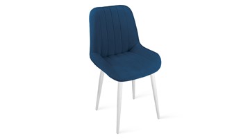 Кухонный стул Марвел Исп. 2 К1С (Белый матовый/Велюр Confetti Blue) в Перми