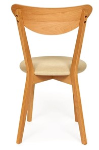 Обеденный стул MAXI (Макси), бук/ткань 86x48,5x54,5 Бежевый/ натуральный бук арт.19593 в Перми - предосмотр 2