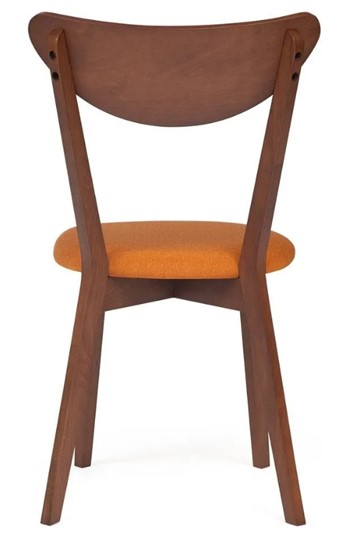Обеденный стул MAXI (Макси), бук/ткань 86x48,5x54,5 Оранжевый/коричневый арт.19591 в Перми - изображение 3