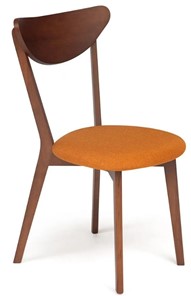 Обеденный стул MAXI (Макси), бук/ткань 86x48,5x54,5 Оранжевый/коричневый арт.19591 в Соликамске