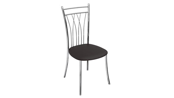 Обеденный стул Премьер А1.03-02 (Серый, Коричневый) в Перми - изображение