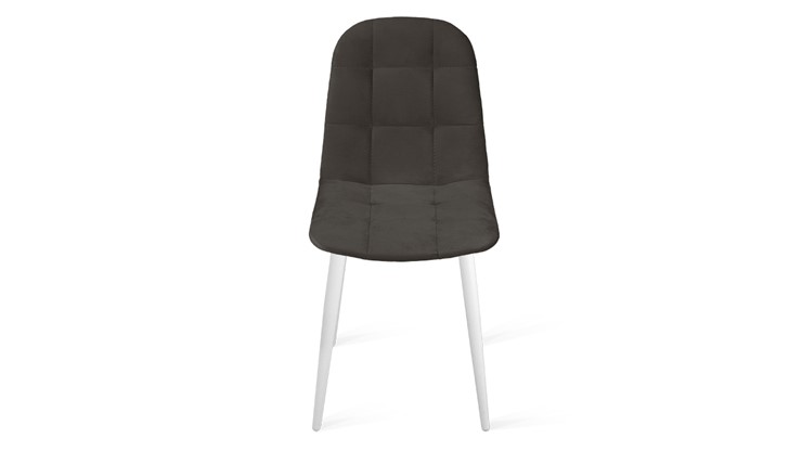 Обеденный стул Райс К1С (Белый матовый/Велюр Confetti Stone) в Перми - изображение 3