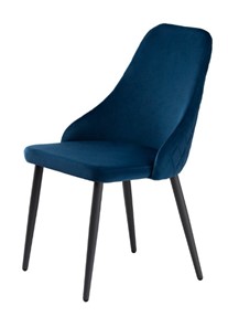 Мягкий стул Сальса.2, Велюр CATALANA 16 (синий) / Черный муар матовый в Кунгуре