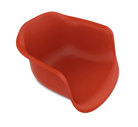 Кухонный стул SHT-ST31/S70 (красный/темный орех/черный) в Перми - изображение 3