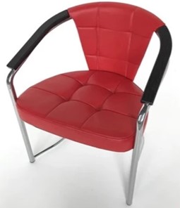 Обеденный стул Сонара комфорт С118-1 (отшив квадрат, опора - под хром) в Перми - предосмотр