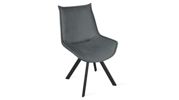 Обеденный стул Тейлор Исп. 2 К2 (Черный муар/Микровелюр Jercy Graphite) в Перми
