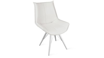 Обеденный стул Тейлор Исп. 2 К3 (Белый матовый/Кож.зам Polo White) в Перми