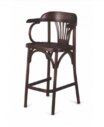 Барный стул 650 твердый (темный тон) в Березниках - изображение