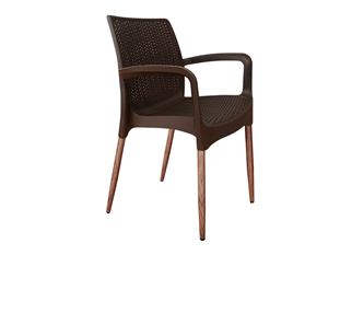 Обеденный стул SHT-ST68/S424-С (коричневый/темный орех) в Чайковском