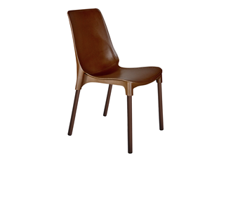 Обеденный стул SHT-ST75/S424 (коричневый/коричневый муар) в Перми