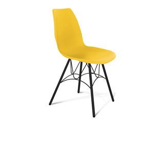 Обеденный стул SHT-ST29/S100 (желтый ral 1021/черный муар) в Перми
