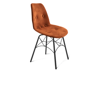 Обеденный стул SHT-ST29-C2 / SHT-S107 (песчаная буря/черный муар) в Березниках